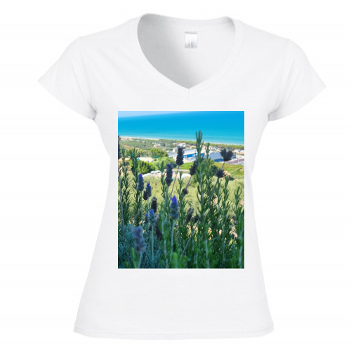 T-Shirt Donna Scollo V
