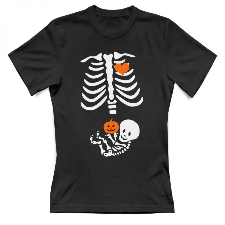 Halloween in dolce attesa t-shirt