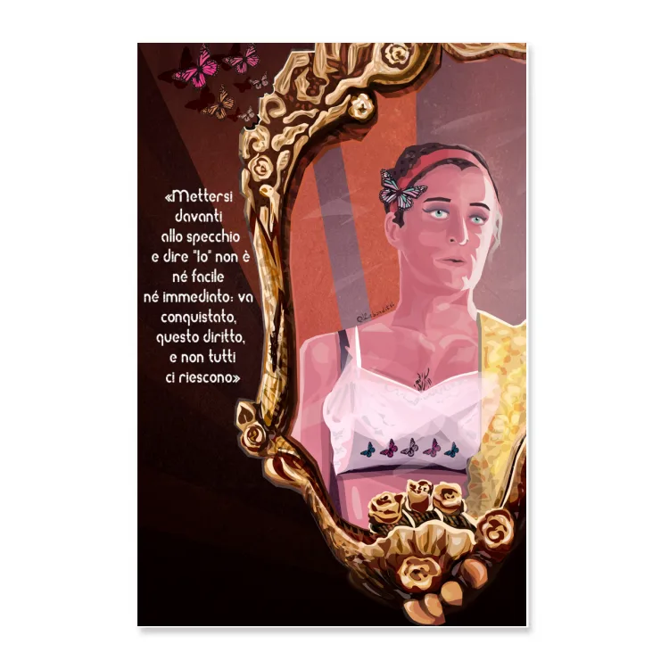 Poster Fata Specchio