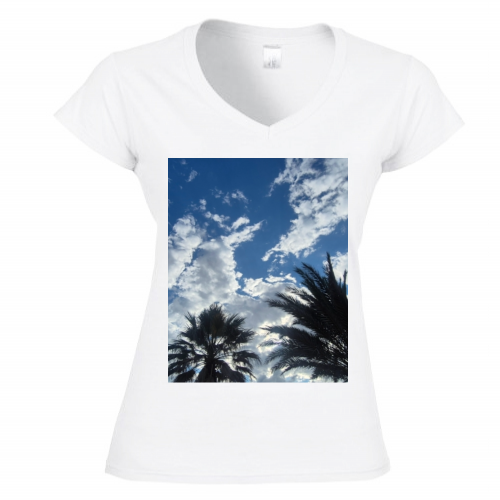 T-Shirt Donna Scollo V