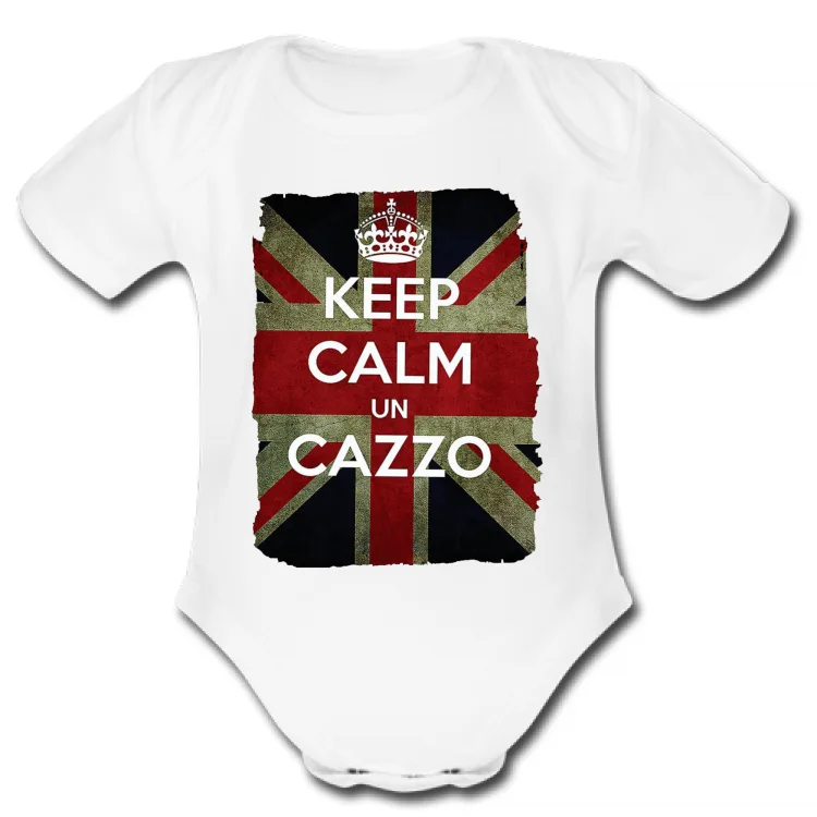 KEEP CALM UN CAZZO il body