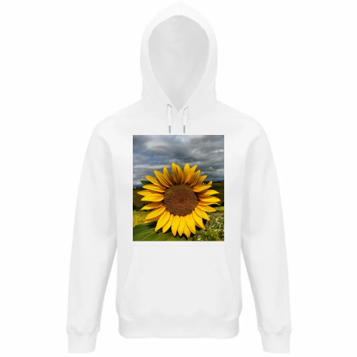 Felpa Organica Unisex Cappuccio