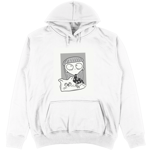 Felpa Unisex con Cappuccio