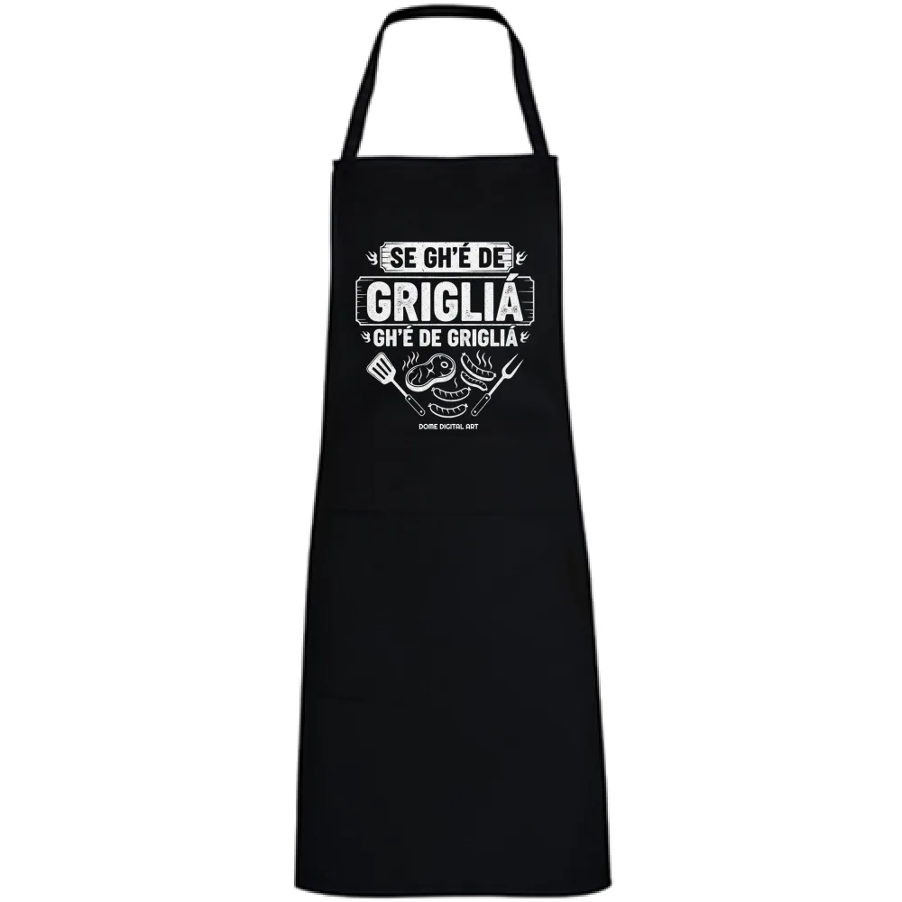 Grembiule Dialetto Bresciano se ghe de 1