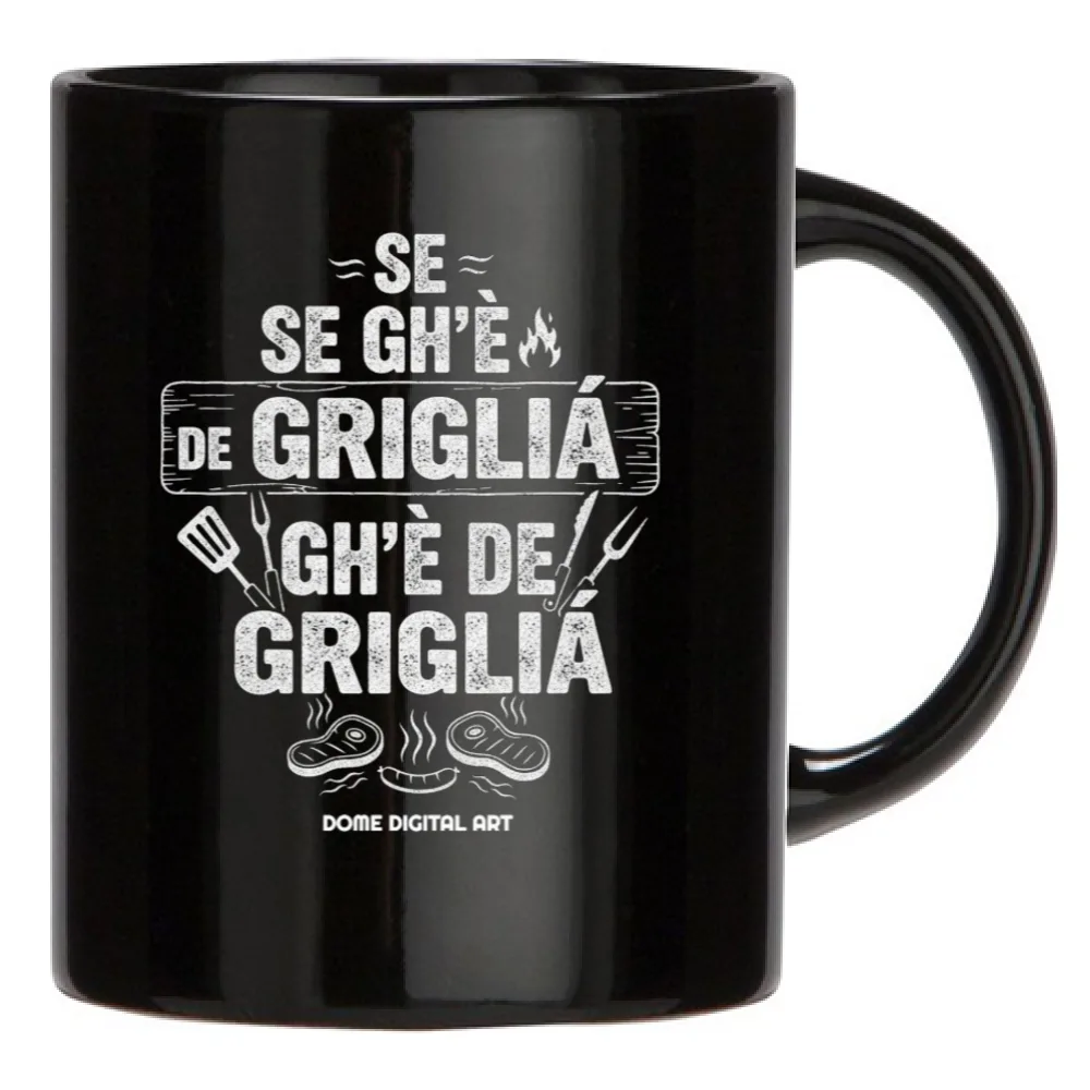 Tazza Dialetto Bresciano se ghe de 2