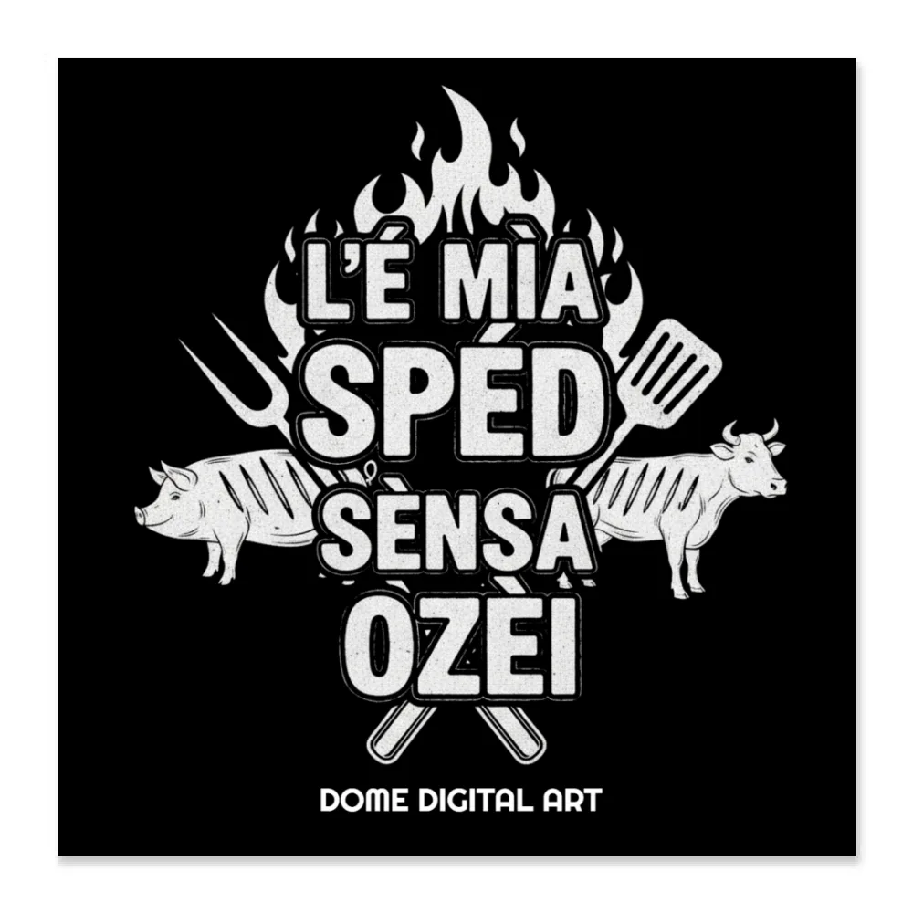 Adesivo 8cm dialetto sped sensa ozei 2