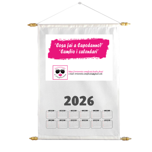 Calendario Tessuto
