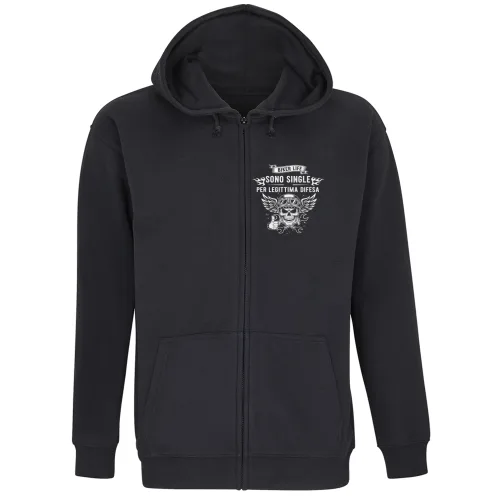 Felpa Premium Cappuccio Zip