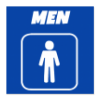 FITNESS FREAK adesivo men