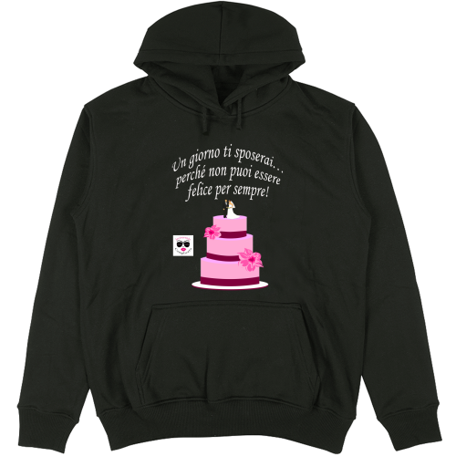 Felpa Unisex con Cappuccio