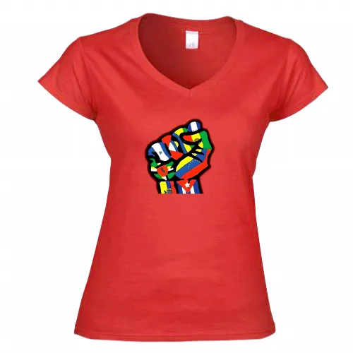 T-Shirt Donna Scollo V
