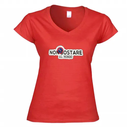 T-Shirt Donna Scollo V