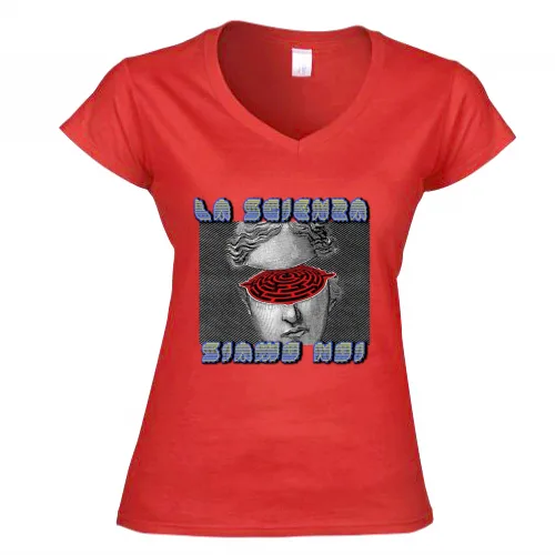 T-Shirt Donna Scollo V