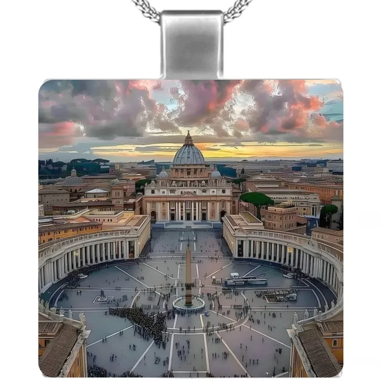 San Pietro ciondolo quadrato