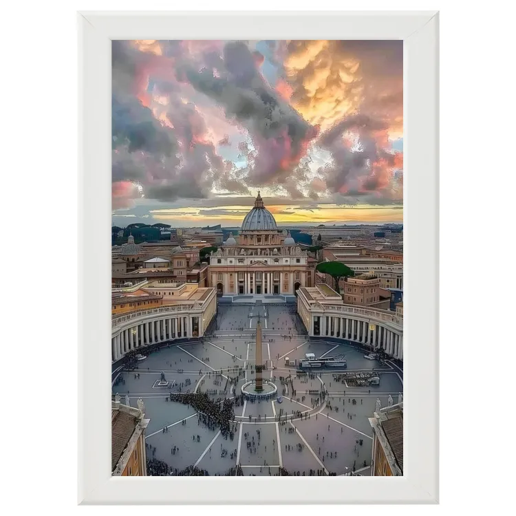 San Pietro poster con cornice