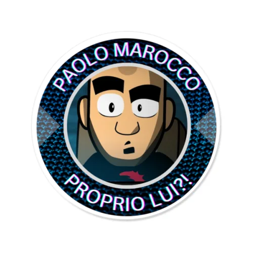 Adesivo Tondo 8 cm Logo Adesivo