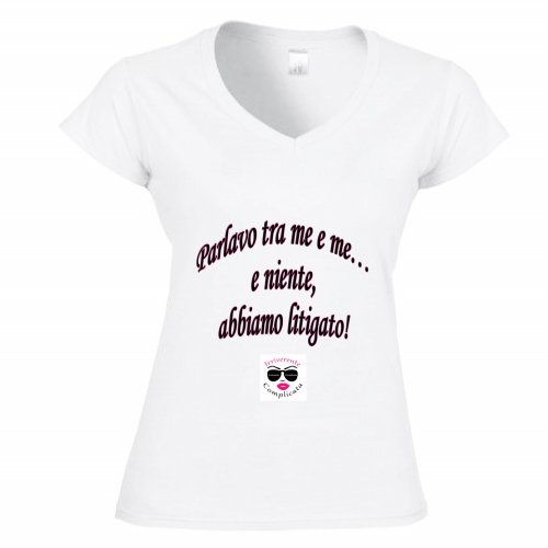 T-Shirt Donna Scollo V