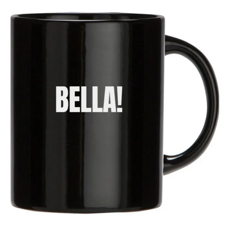 BELLA!  Black Mug
