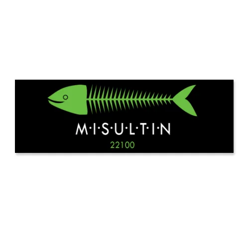 ADESIVO 12X4CM MISULTIN - 22100 COMO STILE KIT 6 P
