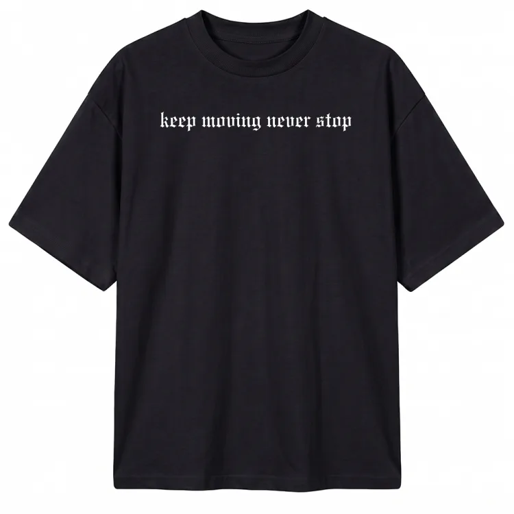 SQVALO - oversized - Keep Moving Never Stop