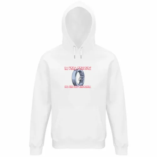 Felpa Organica Unisex Cappuccio