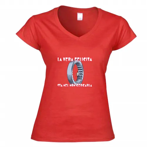 T-Shirt Donna Scollo V