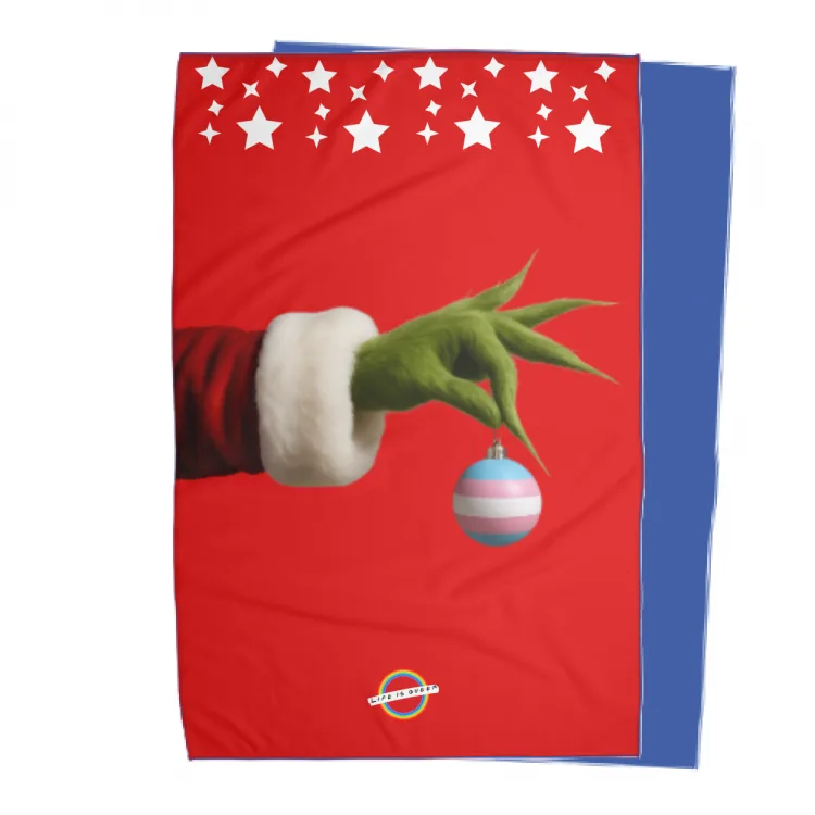 Plaid singolo Trans Grinch