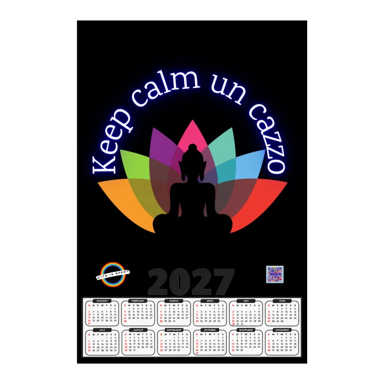 Calendario 2026 Keep Calm