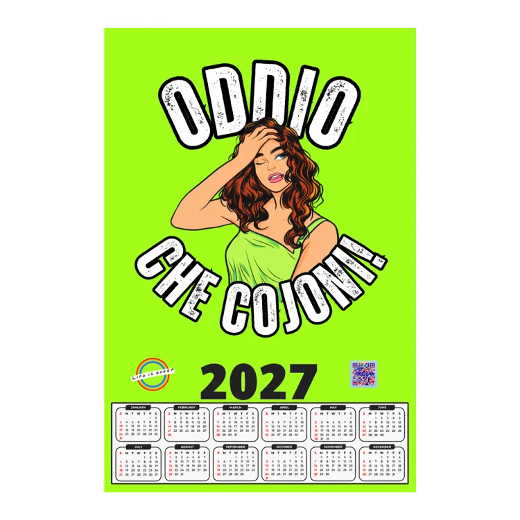 Calendario 2026 Oddio