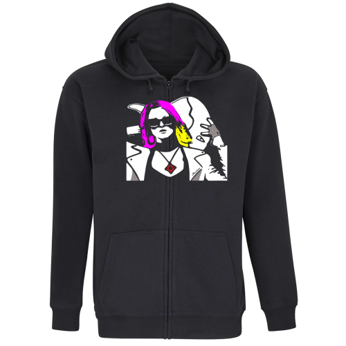 Felpa Premium Cappuccio Zip