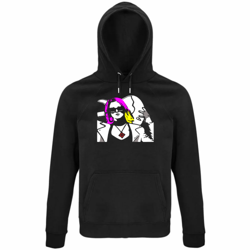 Felpa Organica Unisex Cappuccio