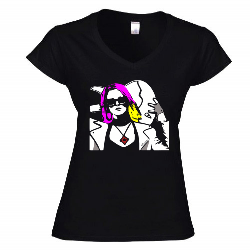 T-Shirt Donna Scollo V