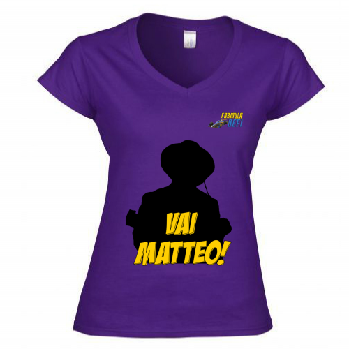 T-Shirt Donna Scollo V