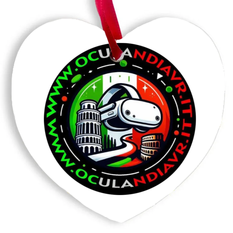 DECORAZIONE NATALIZIA CUORE OCULANIA