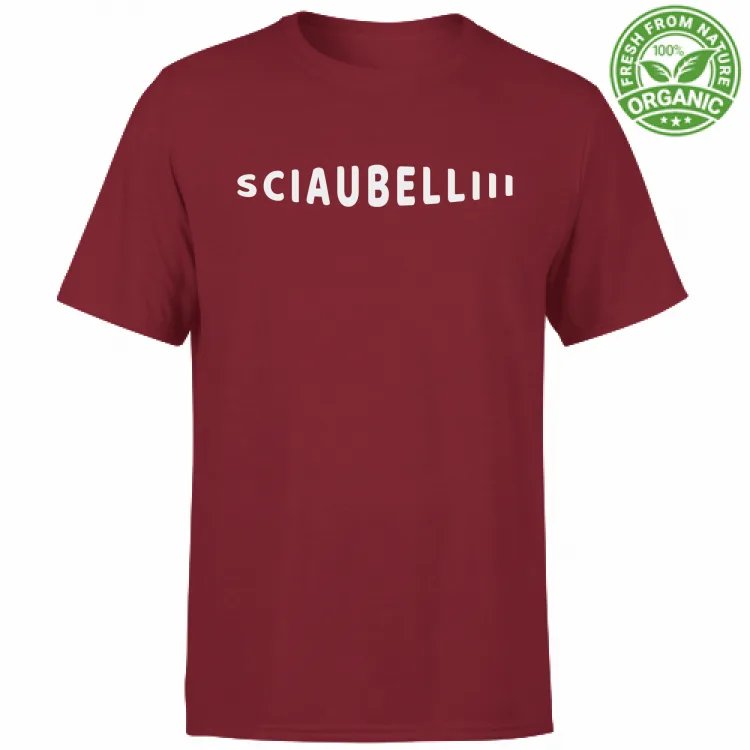 T-shirt SCIAUBELLIII Organic Men Bordeaux