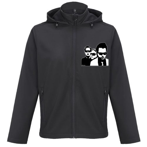 Giacca con Cappuccio Softshell
