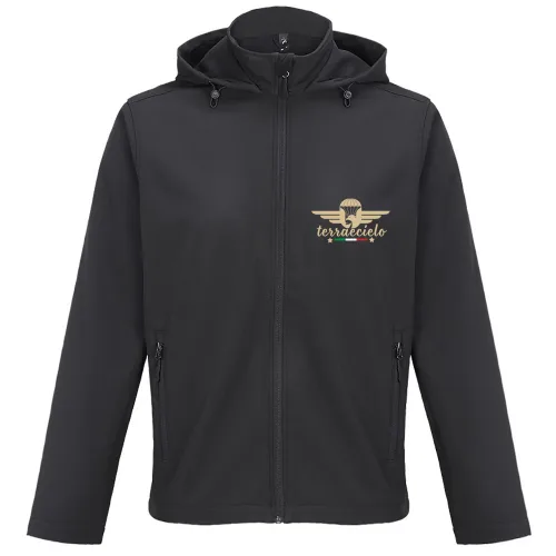 Giacca con Cappuccio Softshell