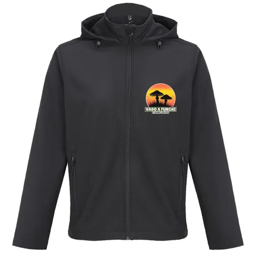 Giacca con Cappuccio Softshell