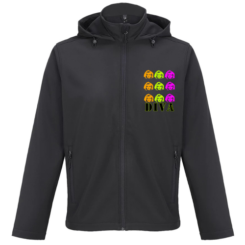 Giacca con Cappuccio Softshell