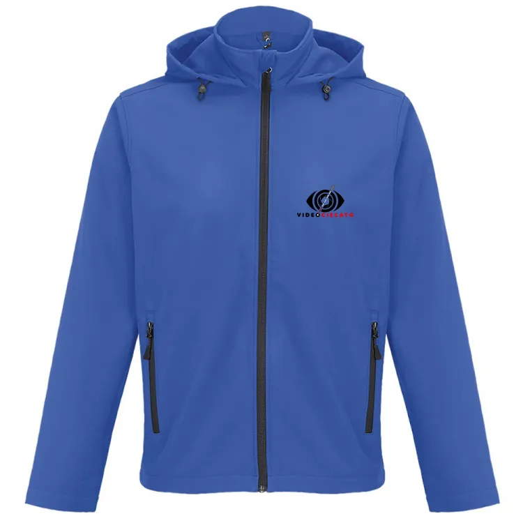 Giacca Softshell con cappuccio