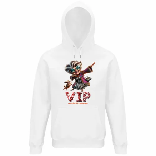 Felpa Organica Unisex Cappuccio