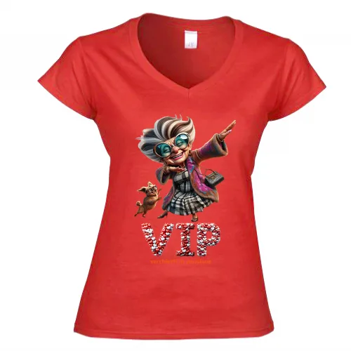 T-Shirt Donna Scollo V