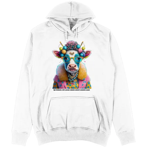 Felpa Unisex con Cappuccio