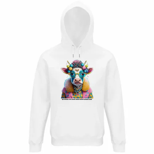 Felpa Organica Unisex Cappuccio