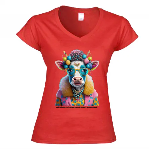 T-Shirt Donna Scollo V