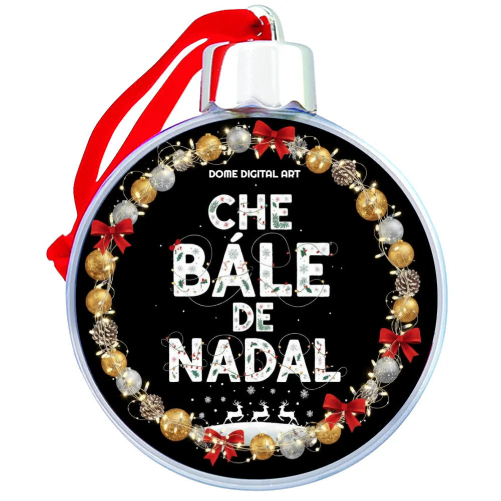 Palla di Natale Dialetto Bresciano che bale de 1