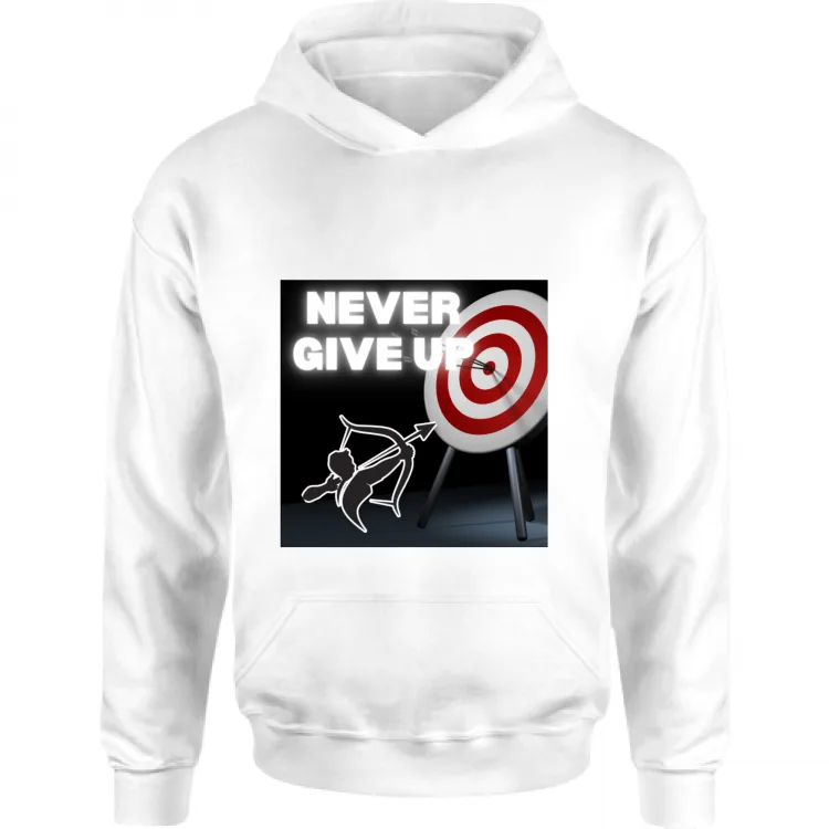 Never give up