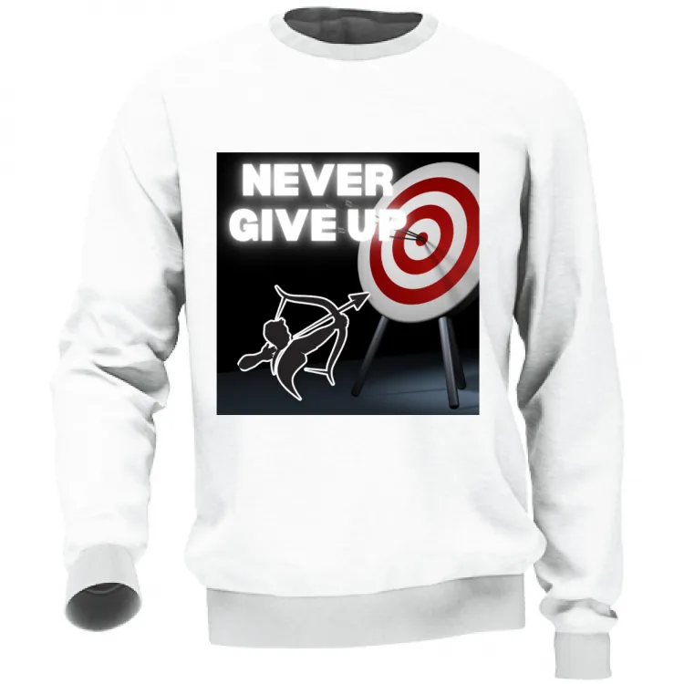 Never give up