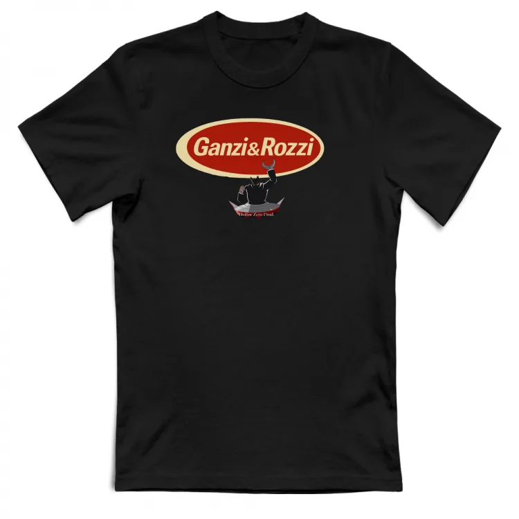 Ganzi&Rozzi Classic Logo Dottor Zero T-Shirt