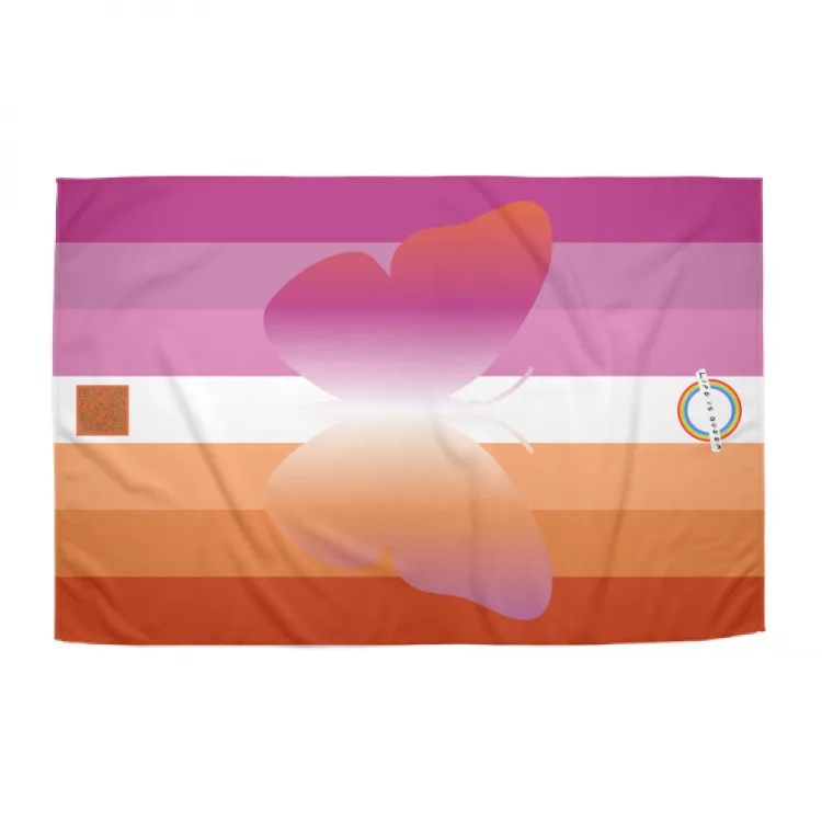 Plaid farfalla Lesbo